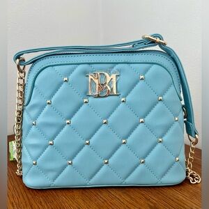 Badgley Mischka crossbody bag light blue